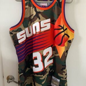 Mitchell & Ness Phoenix Suns Jason Kidd Camouflage Hardwood Classics Jersey L